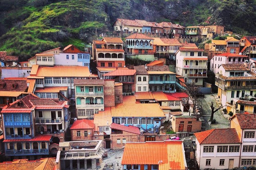 Central Location King Size Bed Tbilisi ภายนอก รูปภาพ
